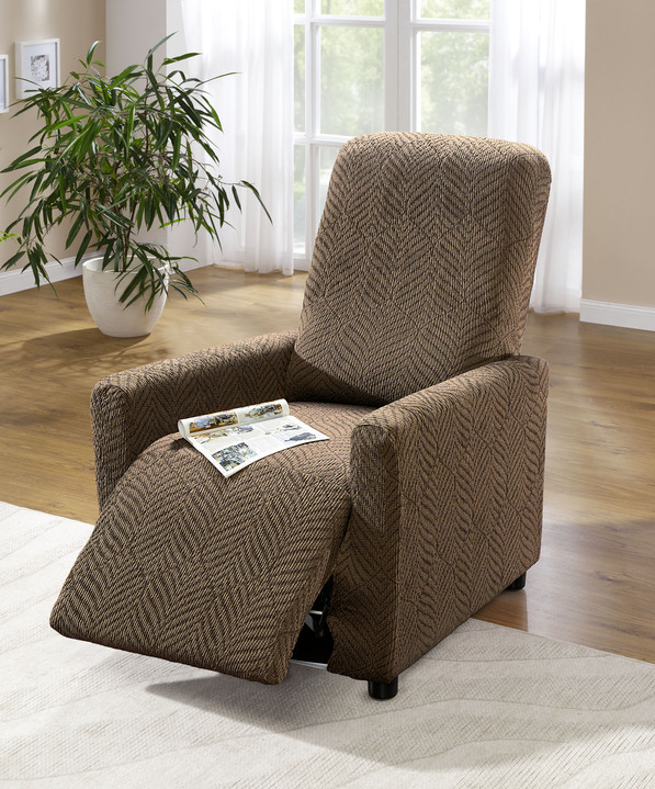 Wohnaccessoires - Stretchbezüge, in Größe 101 (Sesselbezug) bis 114 (Sitzflächen-Bezug), in Farbe CREME Ansicht 10