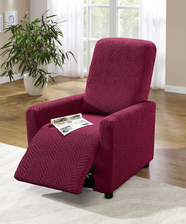 Wohnaccessoires - Stretchbezüge, in Größe 101 (Sesselbezug) bis 114 (Sitzflächen-Bezug), in Farbe CREME Ansicht 25