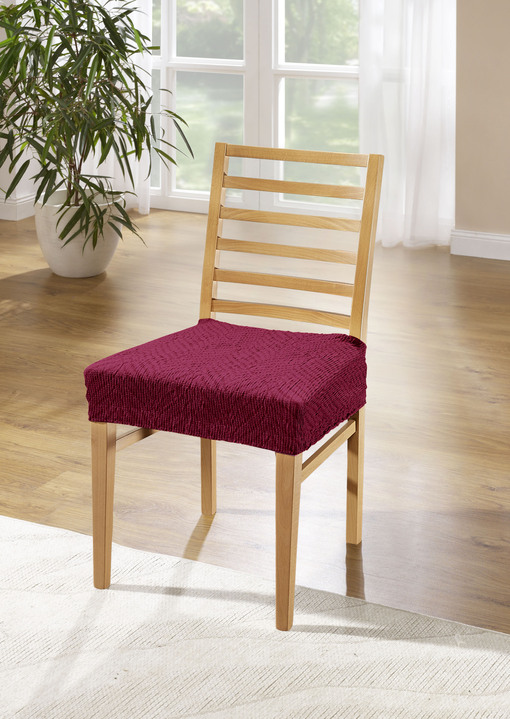 Wohnaccessoires - Stretchbezüge, in Größe 101 (Sesselbezug) bis 114 (Sitzflächen-Bezug), in Farbe CREME Ansicht 27