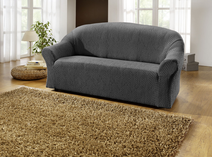 Wohnaccessoires - Stretchbezüge, in Größe 101 (Sesselbezug) bis 114 (Sitzflächen-Bezug), in Farbe CREME Ansicht 19