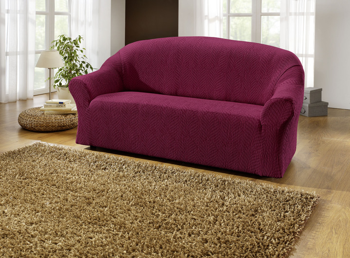 Wohnaccessoires - Stretchbezüge, in Größe 101 (Sesselbezug) bis 114 (Sitzflächen-Bezug), in Farbe CREME Ansicht 24