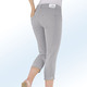 Hosen mit Knopf- und Reißverschluss - Magic-Capri-Jeans in 5-Pocket-Form – Farbe HELLGRAU Hosen mit Knopf- und Reißverschluss - Magic-Capri-Jeans in 5-Pocket-Form, in Größe 017 bis 050, in Farbe JEANSBLAU
