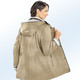 Jacken & Mäntel - Jacke mit abnehmbarer Kapuze, in Größe 040 bis 060, in Farbe BEIGE