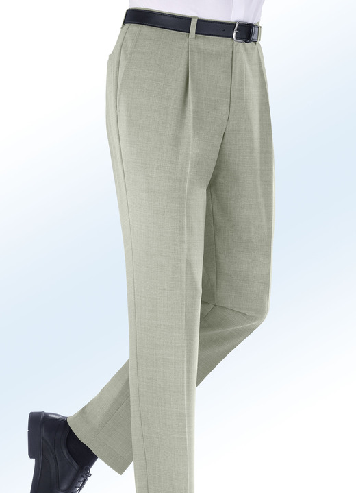 Hosen - Legere Dehnbundhose in 4 Farben, in Größe 025 bis 059, in Farbe ANTHRAZIT Ansicht 3