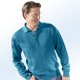 Uni - Polopullover mit kurzer Knopfleiste in 3 Farben, in Größe 046 bis 062, in Farbe MARINE
