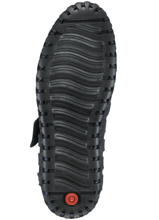 - Gemini Slipper mit effektvollen Ziernähten, in Größe 040 bis 046, in Farbe MARINE Ansicht 3