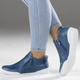 Stiefel & Stiefeletten - Andrea Conti, sportliche Damen-Boots, mit herausnehmbarem Fußbett, in Größe 036 bis 042, in Farbe JEANS – Farbe JEANS – Ansicht 5