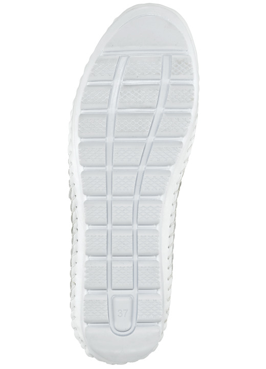 Stiefel & Stiefeletten - Gemini, sommerliche Damen-Stiefeletten, Weite G, mit herausnehmbarem Fußbett, in Größe 035 bis 042, in Farbe WEISS Ansicht 4