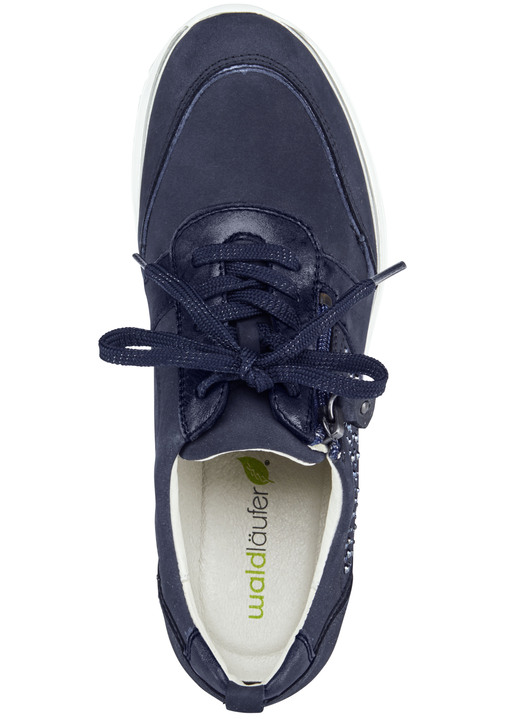 Slipper & Schnürschuhe - Waldläufer, bequeme Damen-Schnürschuhe, Weite H, mit herausnehmbarem Fußbett Ansicht 10 Slipper & Schnürschuhe - Waldläufer, bequeme Damen-Schnürschuhe, Weite H, mit herausnehmbarem Fußbett, in Größe 3 1/2 bis 8, in Farbe PASTELLGRAU Ansicht 10