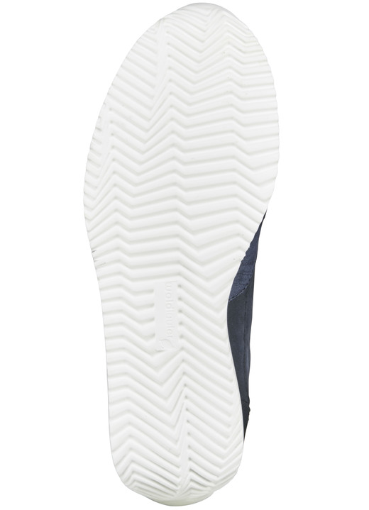 Slipper & Schnürschuhe - Waldläufer, bequeme Damen-Schnürschuhe, Weite H, mit herausnehmbarem Fußbett, in Größe 3 1/2 bis 8, in Farbe MARINE Ansicht 4