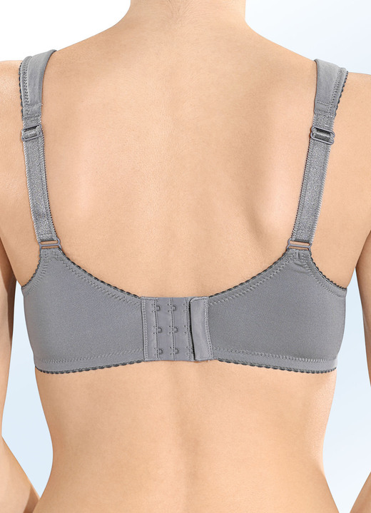 Bügel-BH - Viania Zweierpack Bügel-BH mit Elastikspitze, in Größe 080 bis 100, in Cup C, in Farbe SEKT Ansicht 6