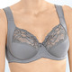 Bügel-BH - Viania Zweierpack Bügel-BH mit Elastikspitze, in Größe 080 bis 100, in Cup C, in Farbe SEKT – Farbe GRAFIT – Ansicht 2