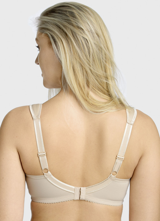 Bügel-BH - Miss Mary Bügel-BH mit vorgeformten Cups, in Größe 075 bis 105, in Cup C, in Farbe WEISS Ansicht 4