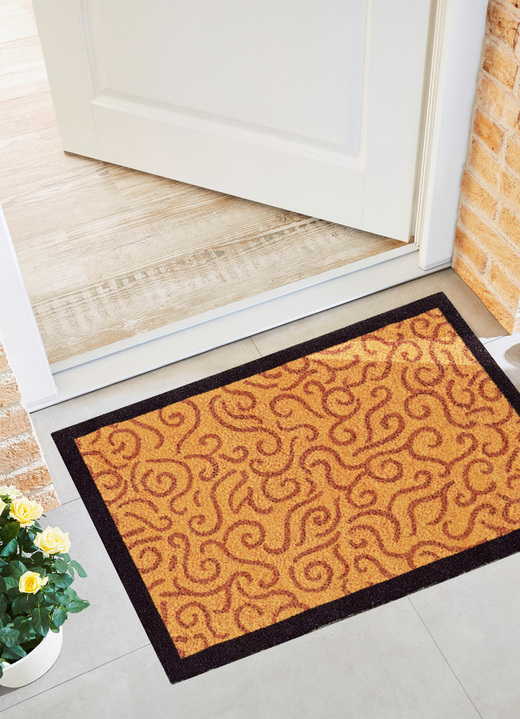 Fußmatten - Praktische Schmutzfangmatten für innen und außen, in Größe 101 (40x60 cm) bis 107 (60x180 cm), in Farbe ROT Ansicht 6