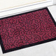Fußmatten - Praktische Schmutzfangmatten für innen und außen, in Größe 101 (40x60 cm) bis 107 (60x180 cm), in Farbe ROT – Farbe ROT – Ansicht 1