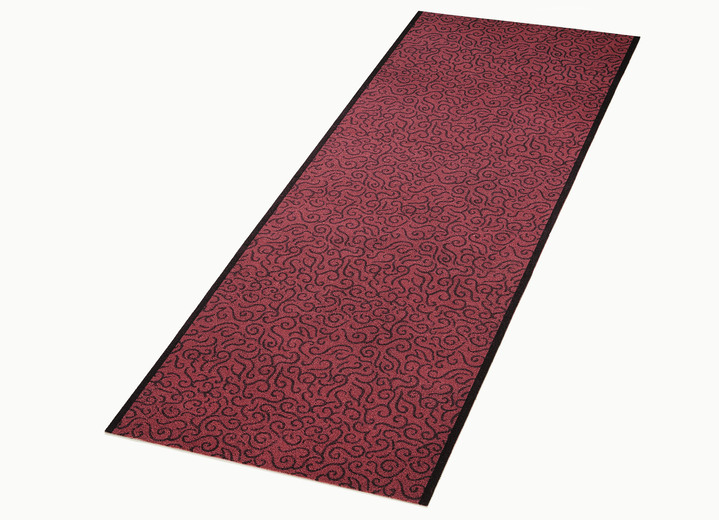 Teppiche - Robuste Schmutzfangläufer nach Wunschmaß, in Größe 101 (Läufer, 65 cm breit) bis 106 (Läufer, 98 cm breit), in Farbe ROT Ansicht 1