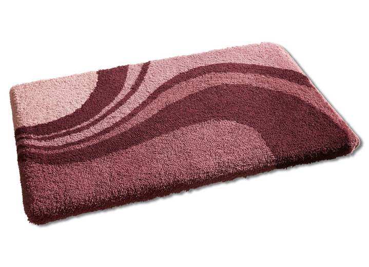 Badgarnituren - Badgarnitur von Kleine Wolke mit rutschhemmender Rückseite, in Größe 100 (Vorleger halbrund, 50/ 80 cm) bis 112 (WC-Deckelbezug, 47/ 50 cm), in Farbe BEIGE Ansicht 5