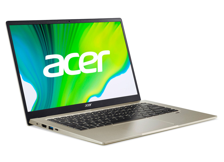 Technik - Acer Swift SF114-34 Notebook 14 '' Ansicht 2 Technik - Acer Swift SF114-34 Notebook 14 '', in Farbe GOLD Ansicht 2