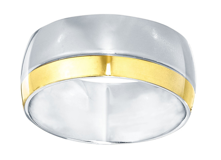 Ringe - Damenring in Hochglanz und in Bicolor, in Größe 160 bis 220, in Farbe  Ansicht 2