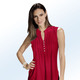 Kurzarm - Sommerliche Shirt-Tunika – Farbe ROT Kurzarm - Sommerliche Shirt-Tunika, in Größe 036 bis 052, in Farbe ROYALBLAU