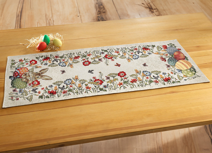 Heimtextilien - Frühlingshafte Tisch- und Raumdekoration, in Größe 100 (2 Platzsets, 33/ 45 cm) bis 404 (Kissenbezug, 45/ 45 cm), in Farbe BUNT