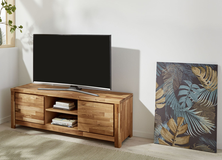 Sideboards - Möbelprogramm mit Massivholzfronten und Softclose Ansicht 4 Sideboards - Möbelprogramm mit Massivholzfronten und Softclose, in Farbe KERNBUCHE, in Ausführung Regal klein Ansicht 4