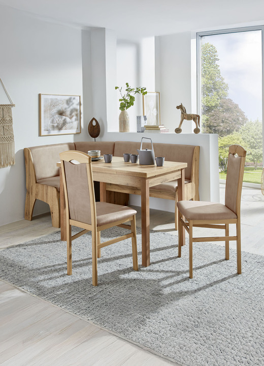 Stühle & Sitzbänke - Zeitlose Esszimmermöbel, in Farbe WEISS-BLAU, in Ausführung 2er-Set Stühle Ansicht 10