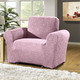 Sessel- & Sofaüberwürfe - Stretchbezüge mit optimaler Passform – Farbe ROSÉ – Ansicht 1 Sessel- & Sofaüberwürfe - Stretchbezüge mit optimaler Passform, in Größe 101 (Sesselbezug) bis 112 (Clubsessel-Bezug), in Farbe CREME – Farbe ROSÉ – Ansicht 1