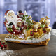 Weihnachten - Beleuchteter Rentierschlitten, in Farbe BUNT
