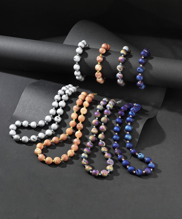 - 2-teiliges Schmuck-Set, in Farbe DUNKELBLAU Ansicht 3