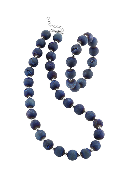 - 2-teiliges Schmuck-Set, in Farbe DUNKELBLAU Ansicht 2