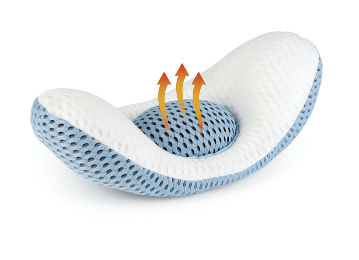 Wärme & Entspannung - Lendenkissen 5-in-1 mit Wärme- und Massagefunktion, in Farbe GRAU Ansicht 3