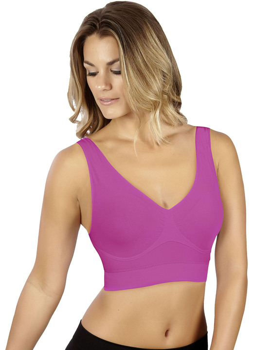 Soft-BH - Wohlfühl-BH, 7er-Pack, in Größe 3XL (52/54) bis XXL (48/50), in Farbe MULTICOLOR Ansicht 1