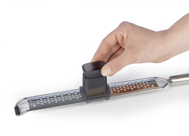 Haushaltshelfer - Zester-Reiben-Set, 2-teilig Ansicht 2 Haushaltshelfer - Zester-Reiben-Set, 2-teilig, in Farbe EDELSTAHL Ansicht 2