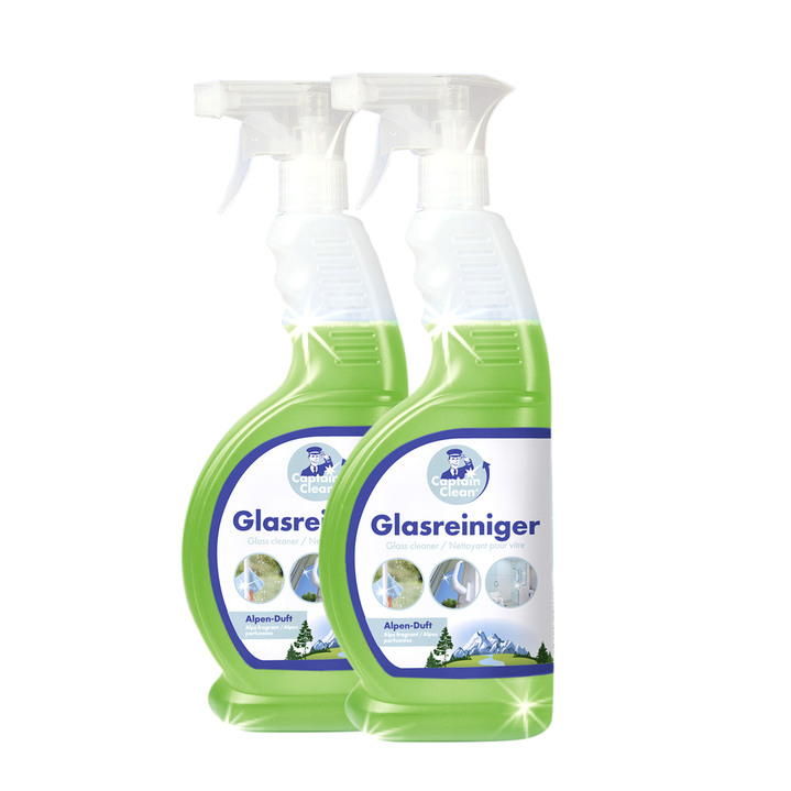Reinigungshelfer & Reinigungsmittel - Glasreiniger-Set Alpenduft, in Farbe BUNT Ansicht 2