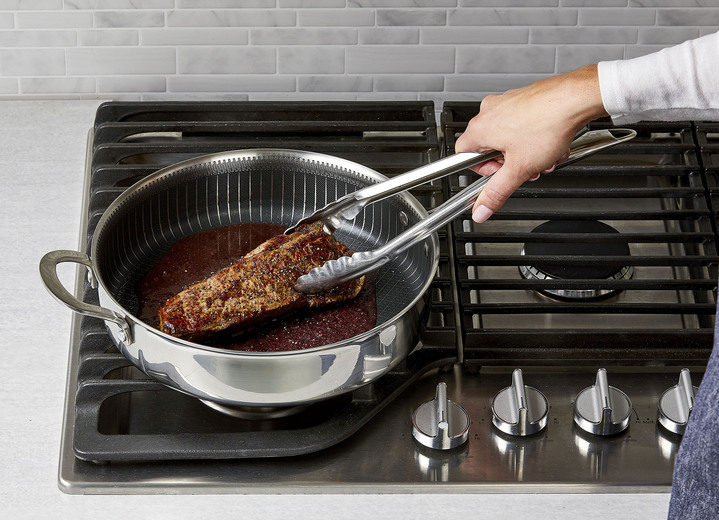 Töpfe & Pfannen - Livington Titan Pan Pfannen und Kochtöpfe Ansicht 5 Töpfe & Pfannen - Livington Titan Pan Pfannen und Kochtöpfe, in Farbe EDELSTAHL, in Ausführung Multipfanne, ø 24 cm, H 6 cm Ansicht 5