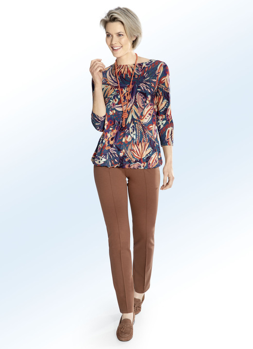 Hosen - Jerseyhose mit höherem, elastischem Formbund, in Größe 018 bis 245, in Farbe ROT Ansicht 20