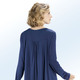 Blusen & Tuniken - Shirt-Tunika mit rundem Halsausschnitt, in Größe 036 bis 054, in Farbe ROYALBLAU – Farbe MARINE – Ansicht 2