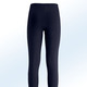Hosen - Leggings im interresanten Materialmix, in Größe 018 bis 092, in Farbe SCHWARZ – Farbe MARINE – Ansicht 2