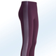 Hosen - Leggings im interresanten Materialmix, in Größe 018 bis 092, in Farbe SCHWARZ – Farbe BORDEAUX – Ansicht 1