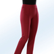 Hosen - Jerseyhose mit höherem, elastischem Formbund, in Größe 018 bis 245, in Farbe ROT – Farbe ROT – Ansicht 3