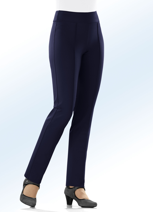 Hosen - Jerseyhose mit höherem, elastischem Formbund, in Größe 018 bis 245, in Farbe ROT Ansicht 13