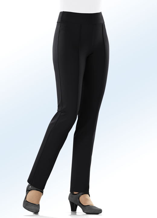 Hosen - Jerseyhose mit höherem, elastischem Formbund, in Größe 018 bis 245, in Farbe ROT Ansicht 7