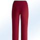Hosen - Jerseyhose mit höherem, elastischem Formbund, in Größe 018 bis 245, in Farbe ROT – Farbe ROT – Ansicht 2