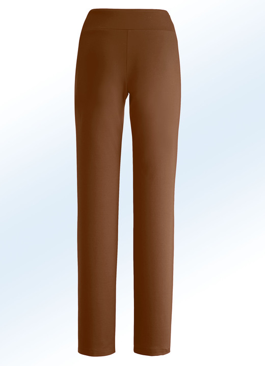 Hosen - Jerseyhose mit höherem, elastischem Formbund, in Größe 018 bis 245, in Farbe ROT Ansicht 18