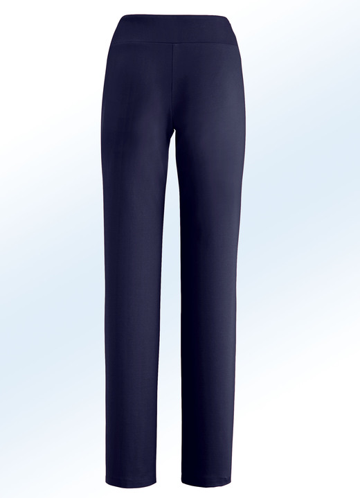 Hosen - Jerseyhose mit höherem, elastischem Formbund, in Größe 018 bis 245, in Farbe ROT Ansicht 12