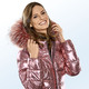Winterjacken - Jacke mit Kassettenstepp – Farbe ROSÉGOLD – Ansicht 1 Winterjacken - Jacke mit Kassettenstepp, in Größe 034 bis 052, in Farbe ROSÉGOLD – Farbe ROSÉGOLD – Ansicht 1