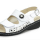 Sandaletten & Pantoletten - ELENA EDEN, bequeme Damen-Sandalen, Weite H, mit herausnehmbarem Fußbett, in Größe 036 bis 042, in Farbe WEISS – Farbe WEISS – Ansicht 1