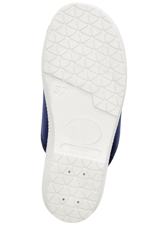 Hausschuhe - Zweierpack, warme Damen-Hausschuhe, Weite H, mit Wolle Ansicht 7 Hausschuhe - Zweierpack, warme Damen-Hausschuhe, Weite H, mit Wolle, in Größe 036 bis 041, in Farbe TAUPE+MARINE Ansicht 7