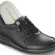 Slipper & Schnürschuhe - Waldläufer, leichte Damen-Sneaker, Weite H, mit herausnehmbarem Fußbett – Farbe SCHWARZ – Ansicht 2 Slipper & Schnürschuhe - Waldläufer, leichte Damen-Sneaker, Weite H, mit herausnehmbarem Fußbett, in Größe 3 1/2 bis 8, in Farbe WEISS – Farbe SCHWARZ – Ansicht 2